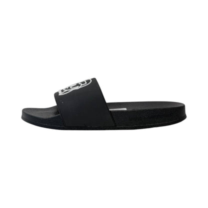 🖤 Karl Lagerfeld IKONIK Slide Sandals – Signature Black Edition
