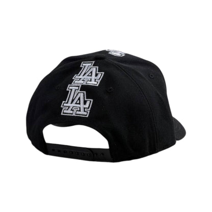 LA Black Snapback Cap – Double Logo Edition 🖤🧢
