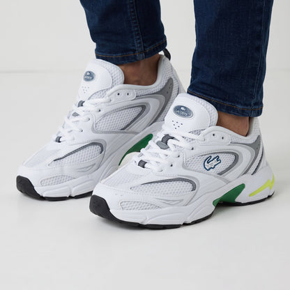 Lacoste Mesh Chunky Runner — White