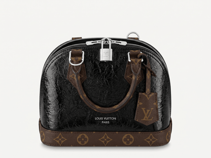 Louis Vuitton Alma BB Black Patent Handbag 🖤✨