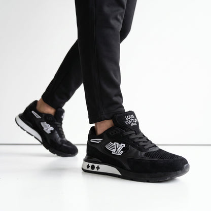 Louis Vuitton Logo Runner — Black
