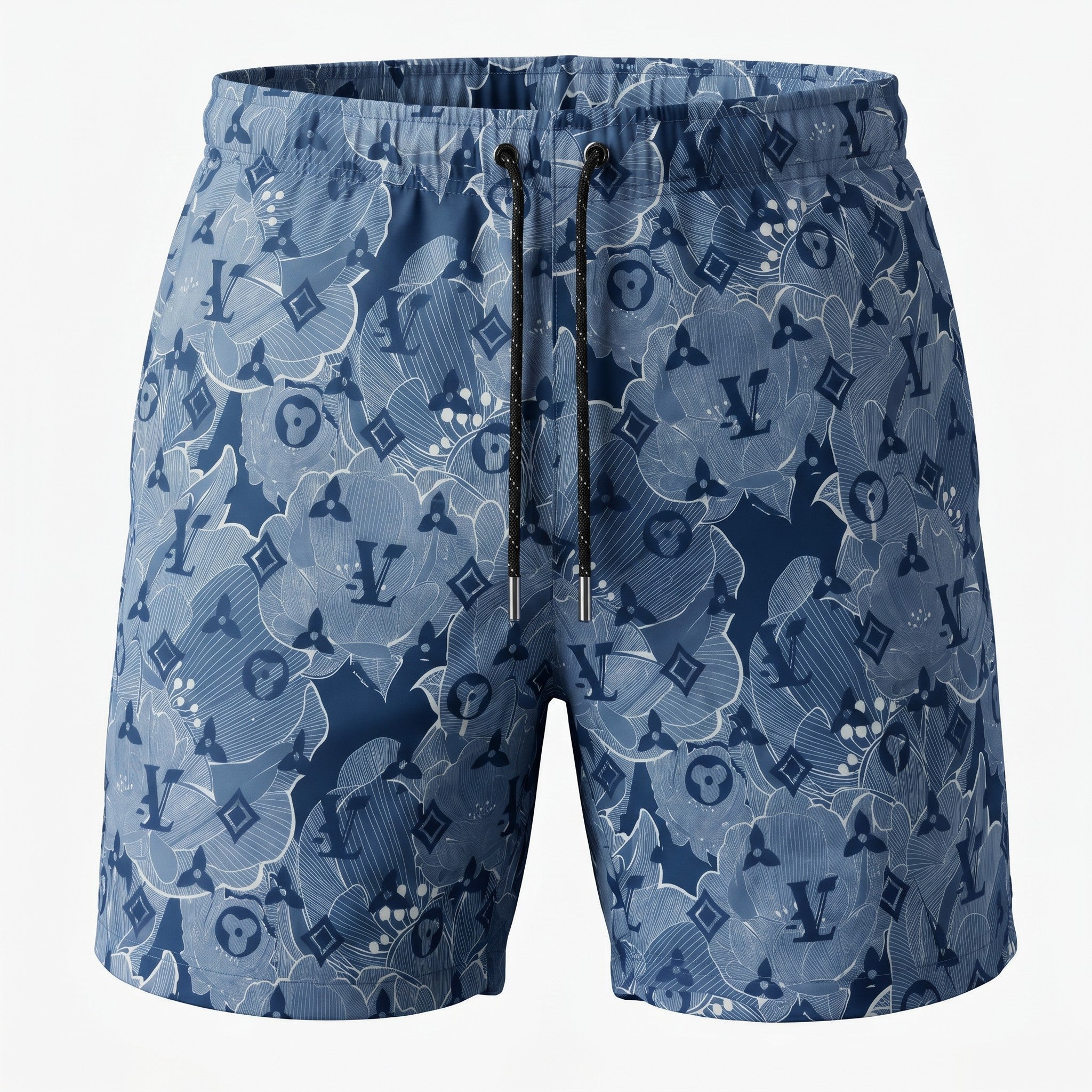 Louis Vuitton Blue Monogram Floral Swim Shorts 🌊💙🌺
