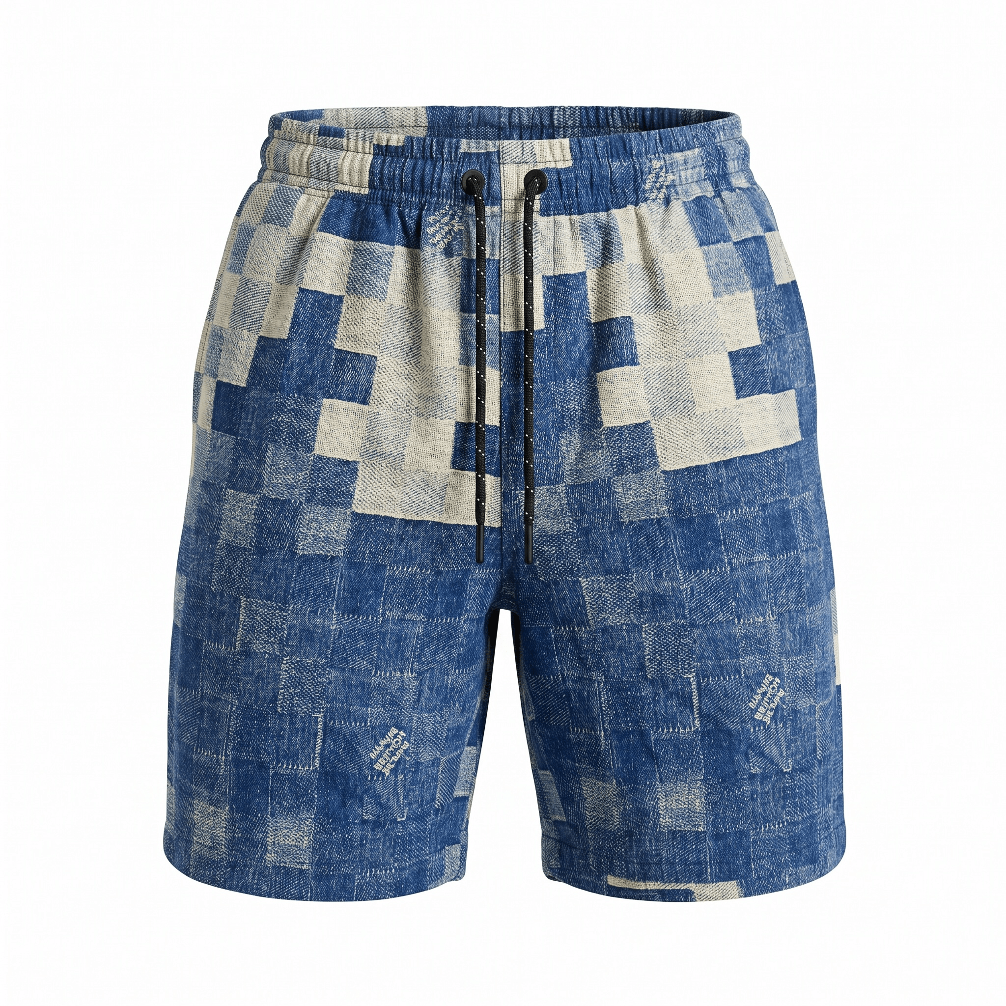 Louis Vuitton Damier Denim Swim Shorts 🩵🌊