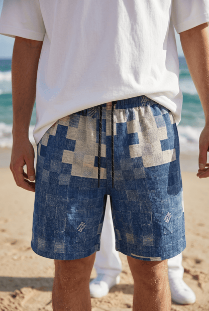 Louis Vuitton Damier Denim Swim Shorts 🩵🌊