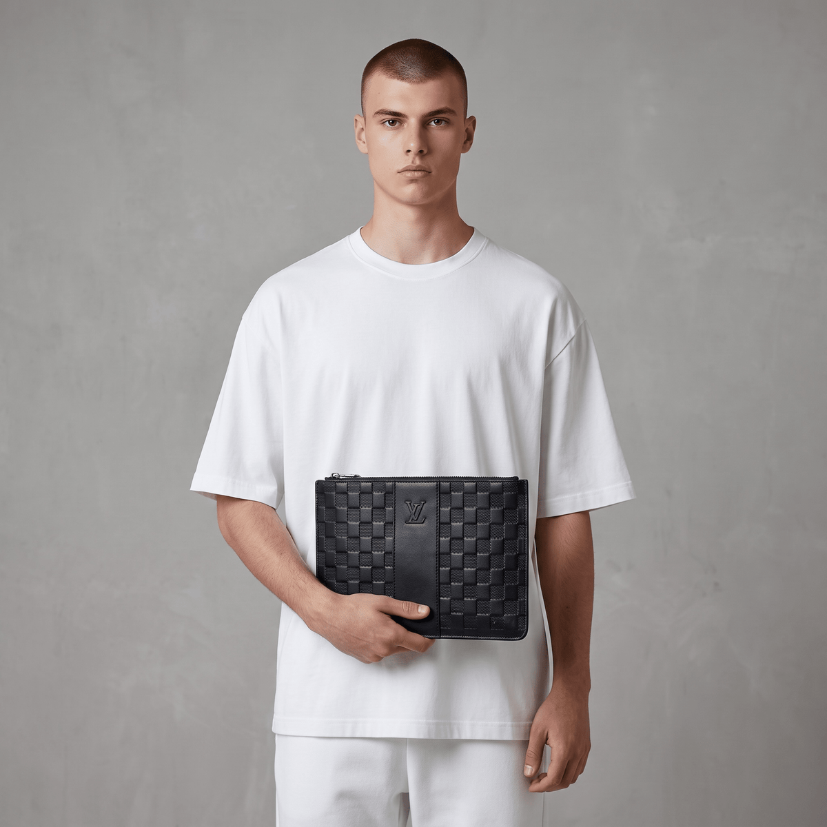 🖤💼 Louis Vuitton Damier Graphite Portfolio – Business Clutch ✨