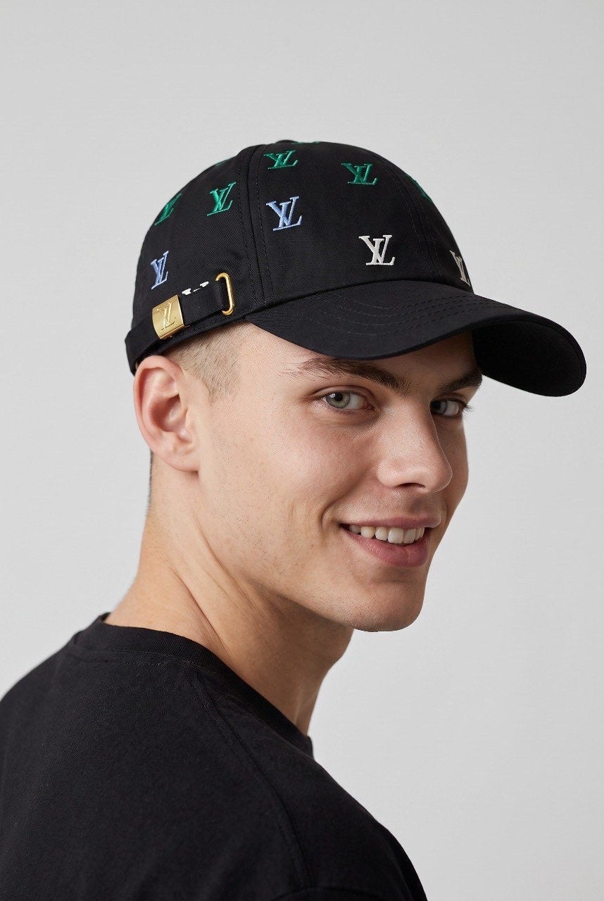 Louis Vuitton Embroidered Monogram Baseball Cap – Black