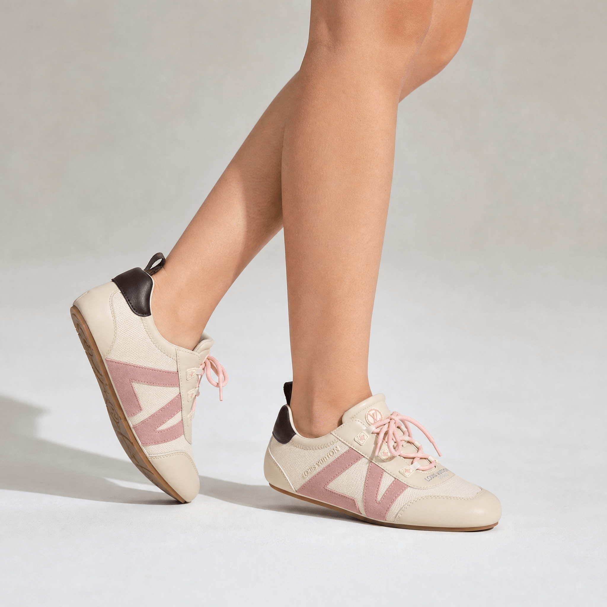 Louis Vuitton Feminine Retro Runner Sneakers 🌸✨