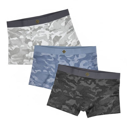 Louis Vuitton Inspired Boxer Briefs 3-Pack — Camo