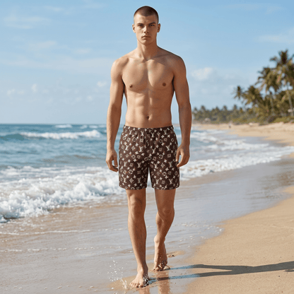 Louis Vuitton Monogram Brown Swim Shorts 🤎✨
