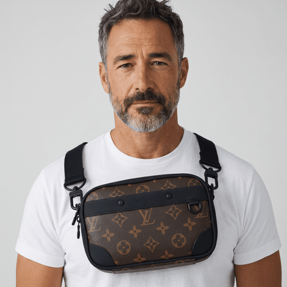 Louis Vuitton Monogram Crossbody Bag – Brown