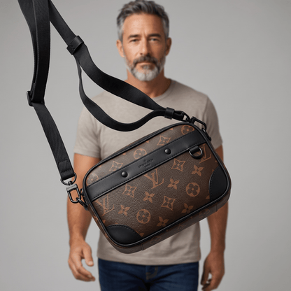 Louis Vuitton Monogram Crossbody Bag – Brown
