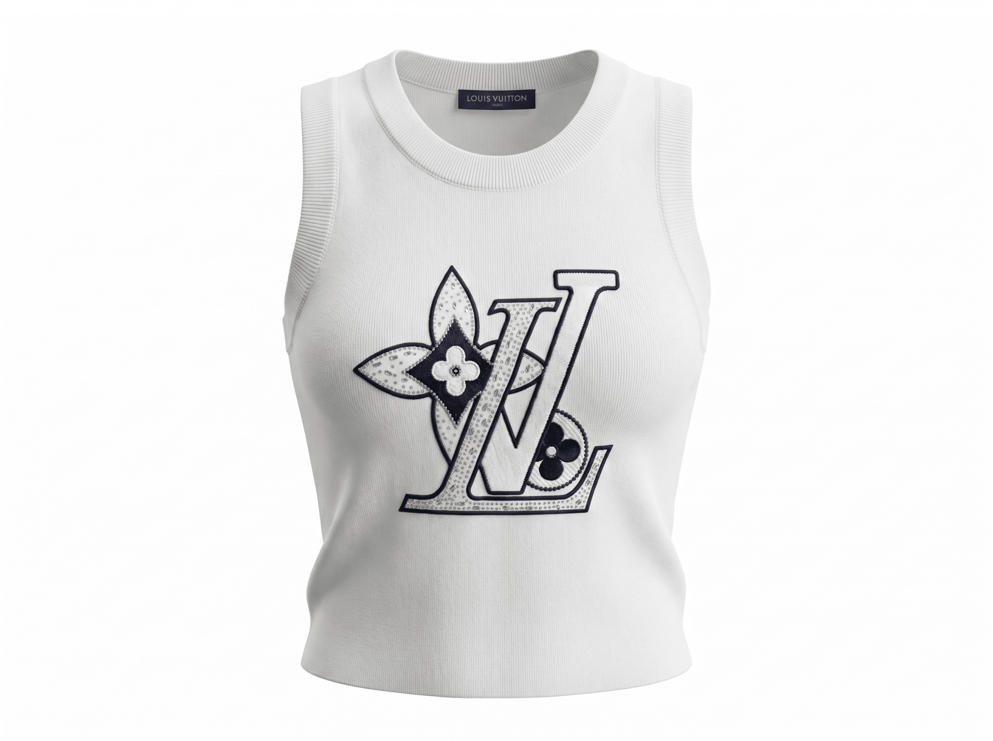 Louis Vuitton Monogram Knit Tank Top 🤍✨