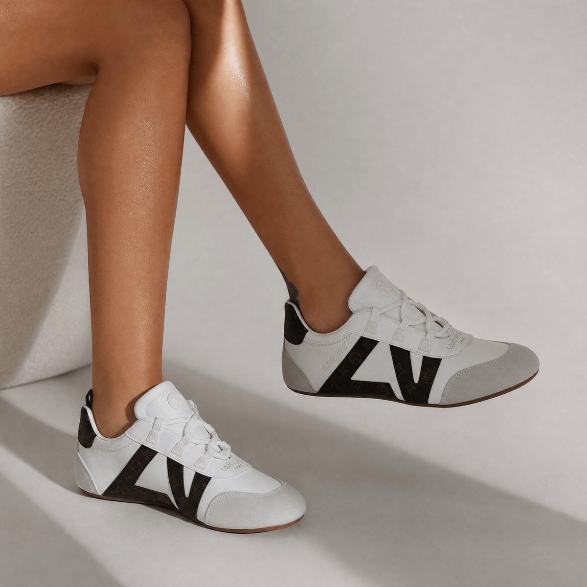 Louis Vuitton Monogram Retro Runner Sneakers