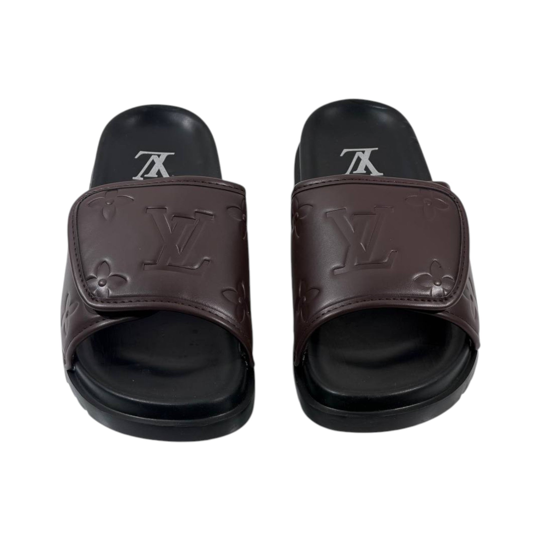 Louis Vuitton Monogram Slides – Chocolate Edition 🤎✨