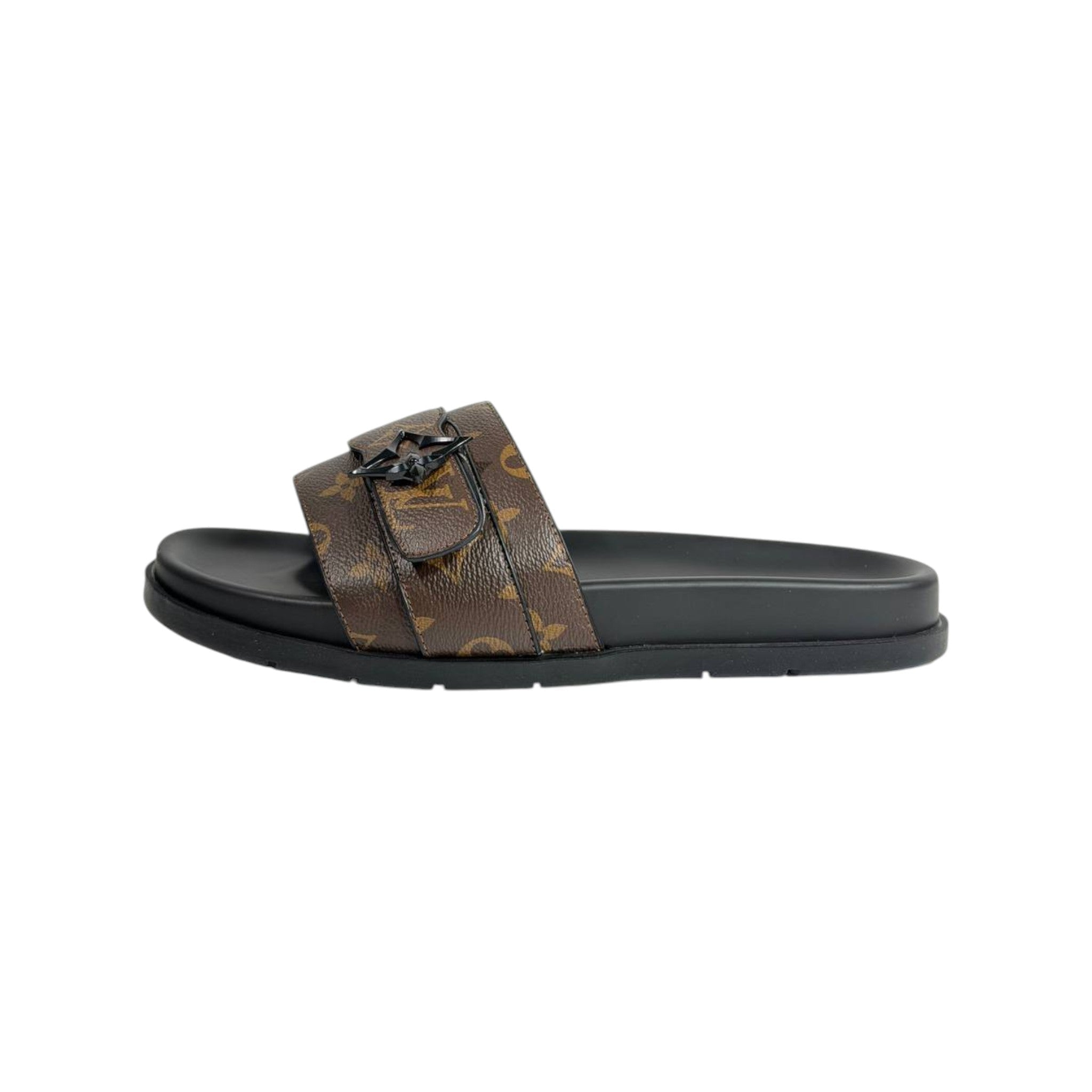 Louis Vuitton Monogram Slides 🤎✨ Luxury Comfort Sandals for Men