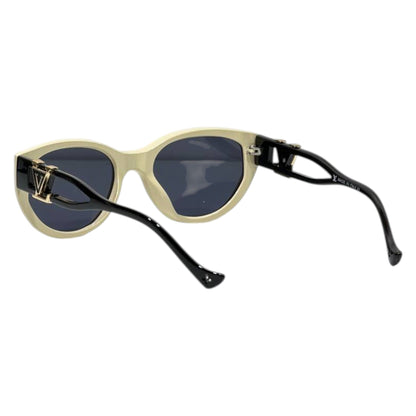 Louis Vuitton Oversized Cat-Eye Sunglasses – Ivory & Black Luxury Frame
