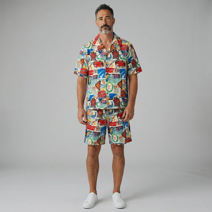 🌴 Louis Vuitton Postcard Resort Co-Ord Set ✈️🏖️