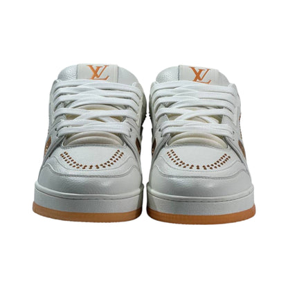 🤍🧡 Louis Vuitton Premium Court Sneakers 👟✨