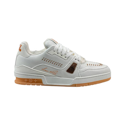 🤍🧡 Louis Vuitton Premium Court Sneakers 👟✨
