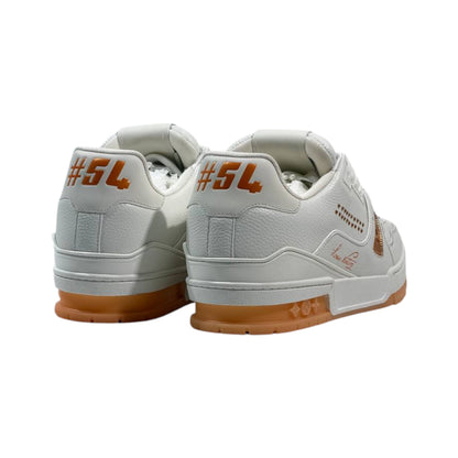 🤍🧡 Louis Vuitton Premium Court Sneakers 👟✨