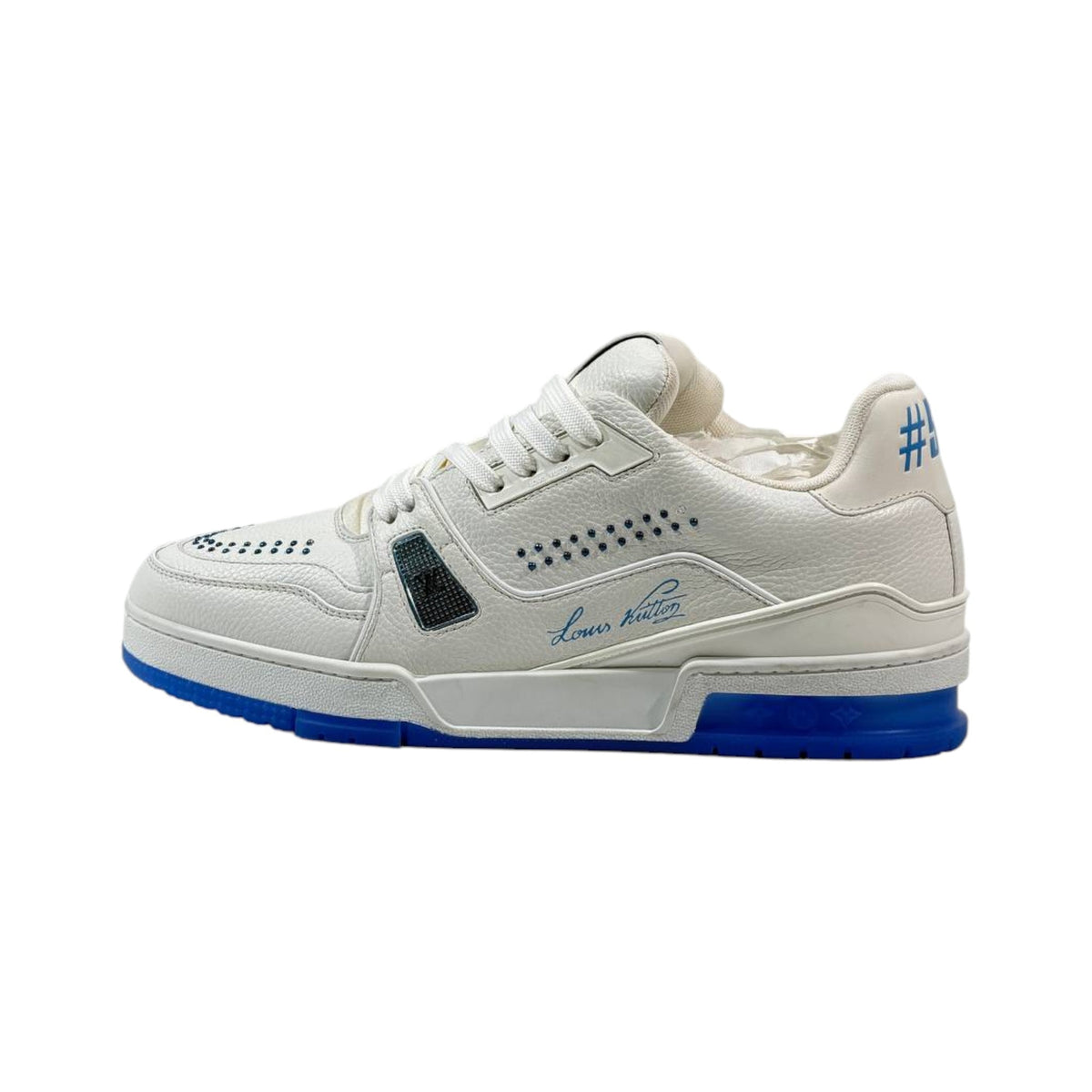 🤍💙 Louis Vuitton Signature Court Sneakers 👟✨