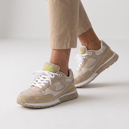 Louis Vuitton Runner Sneakers — Beige
