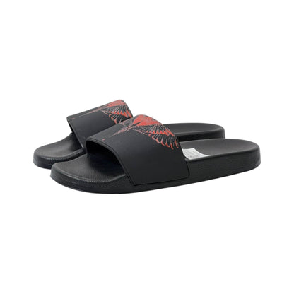 Marcelo Burlon Wings Slides – Black & Red Edition 🦅🔥