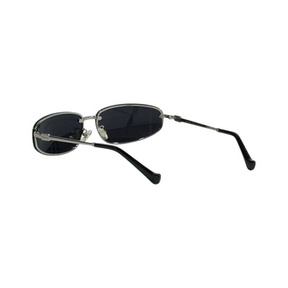 Miu Miu Rimless Silver Luxe Sunglasses – Minimal Chic Statement ✨🖤