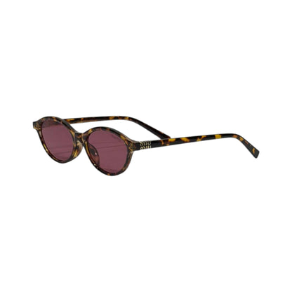 🕶️ Miu Miu Tortoiseshell Round Sunglasses – Vintage Charm & Modern Elegance ✨🤎