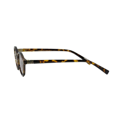 🕶️ Miu Miu Tortoiseshell Round Sunglasses – Vintage Charm & Modern Elegance ✨🤎