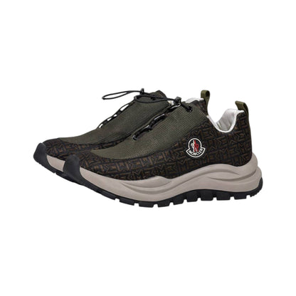 🤎 Moncler Monaco Brown Patterned Sneakers 👟✨
