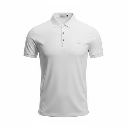 🤍 Moncler Style White Polo – Clean Minimal Luxury 👕🔥