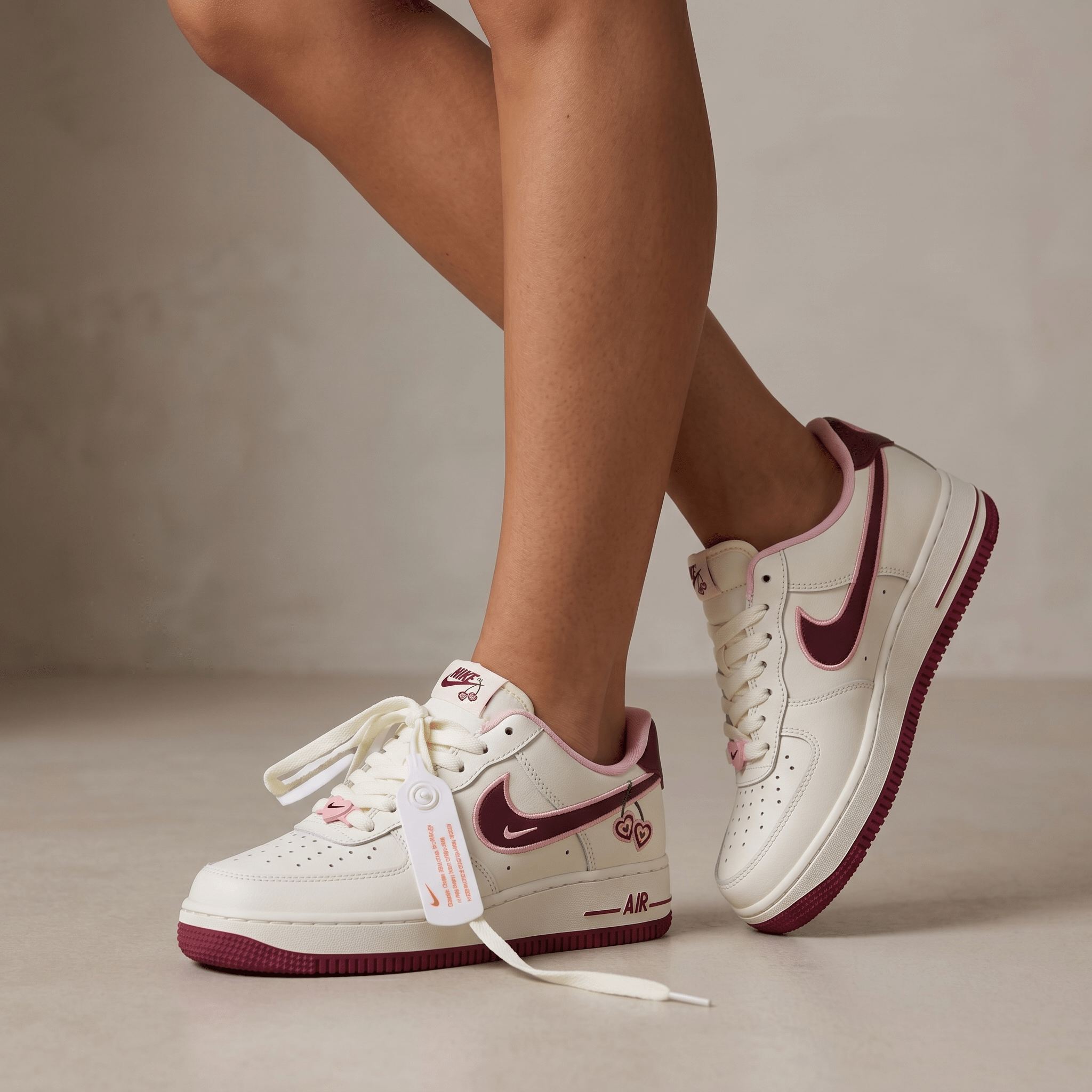 Nike Air Force 1 Cherry Blossom 🍒🤍🌸