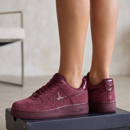 Nike Air Force 1 Low – Maroon Suede 🍷👟