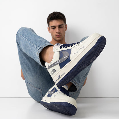 Nike Air Force 1 North Face Collab — Navy