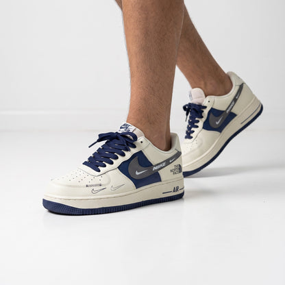 Nike Air Force 1 North Face Collab — Navy