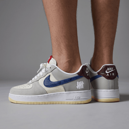 Nike Air Force 1 Undefeated Blue Swoosh 💙🤍👟