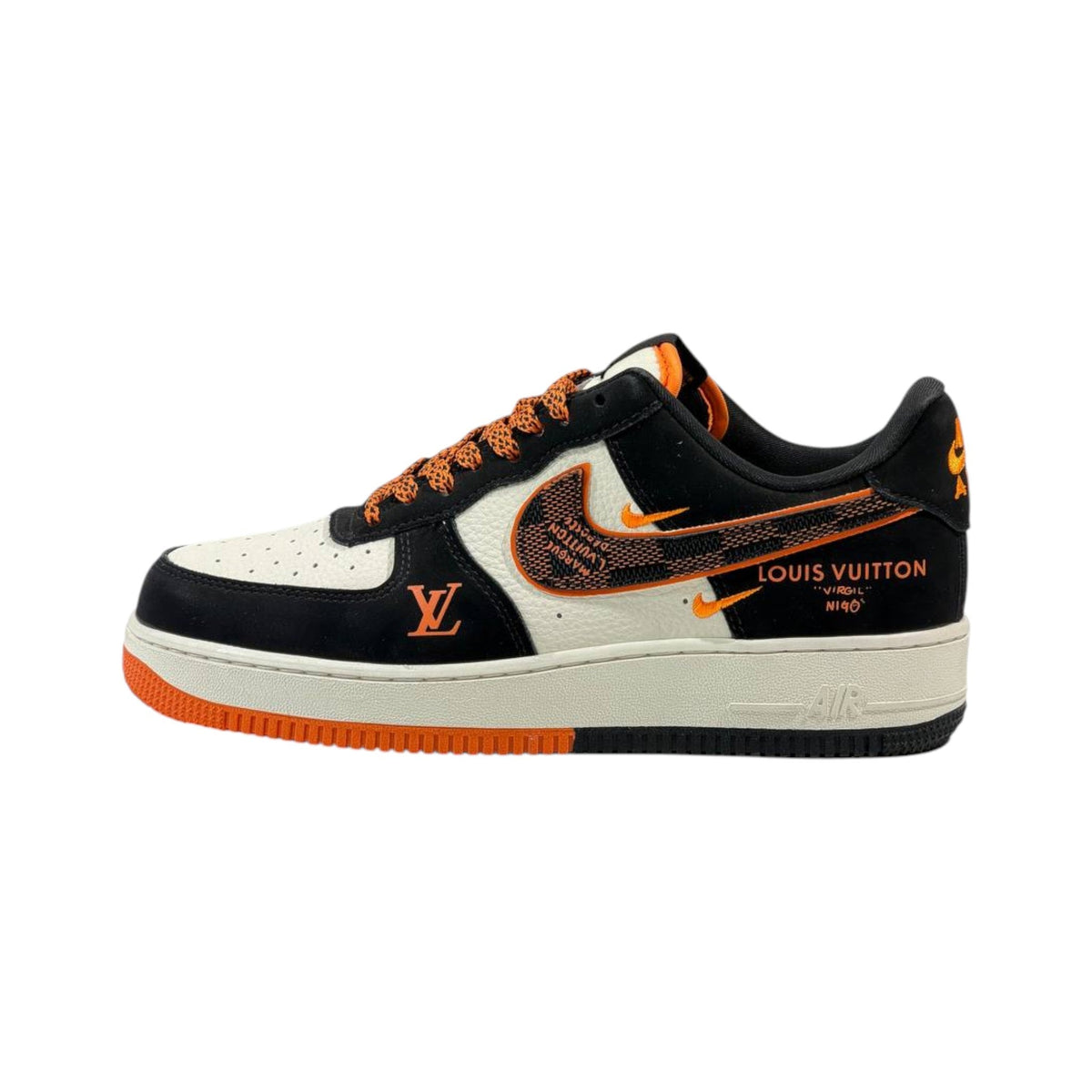 🧡🖤 Nike Air Force 1 x Louis Vuitton “Virgil” Edition 👟🔥