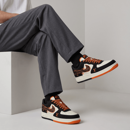 🧡🖤 Nike Air Force 1 x Louis Vuitton “Virgil” Edition 👟🔥