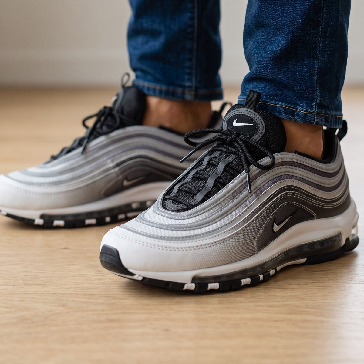 Nike Air Max 97 Wave — Silver & Black