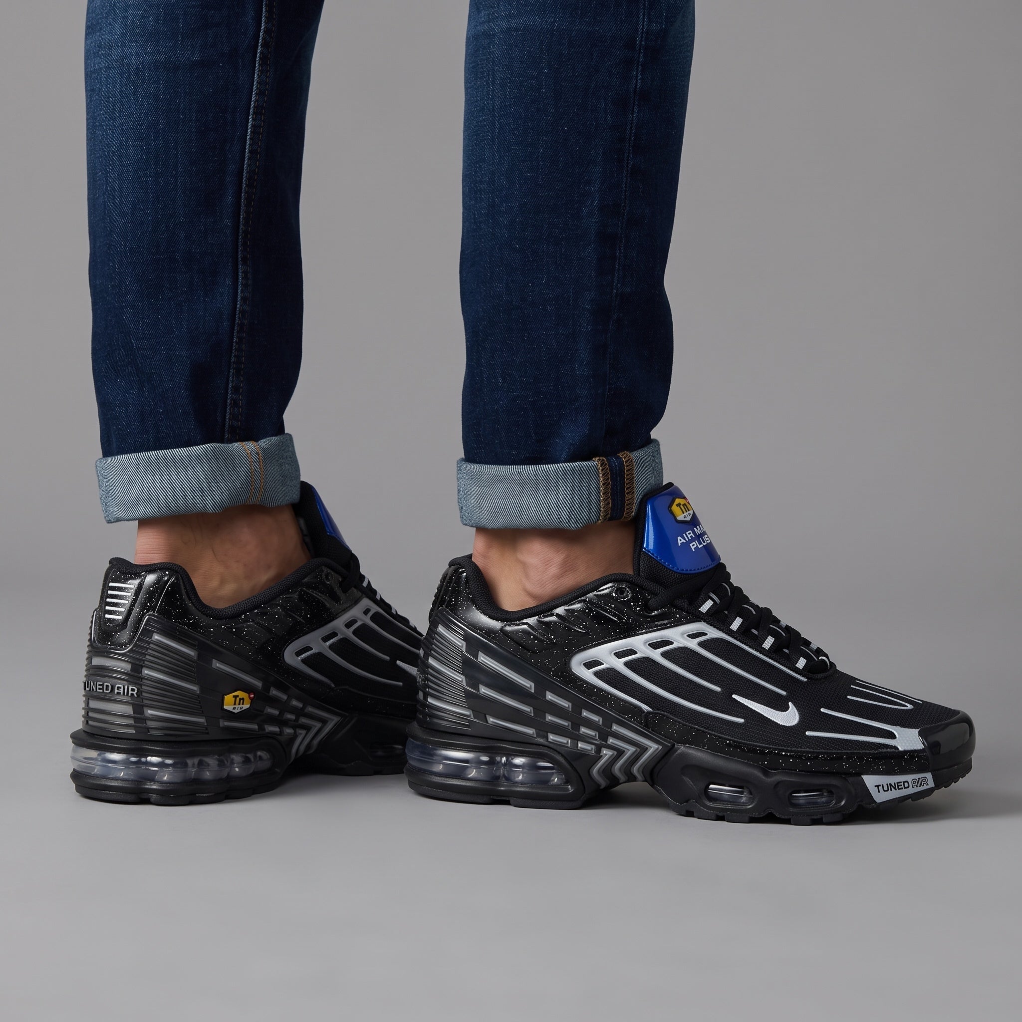 Nike Air Max Plus Tuned Air – Black/Blue 🔥👟