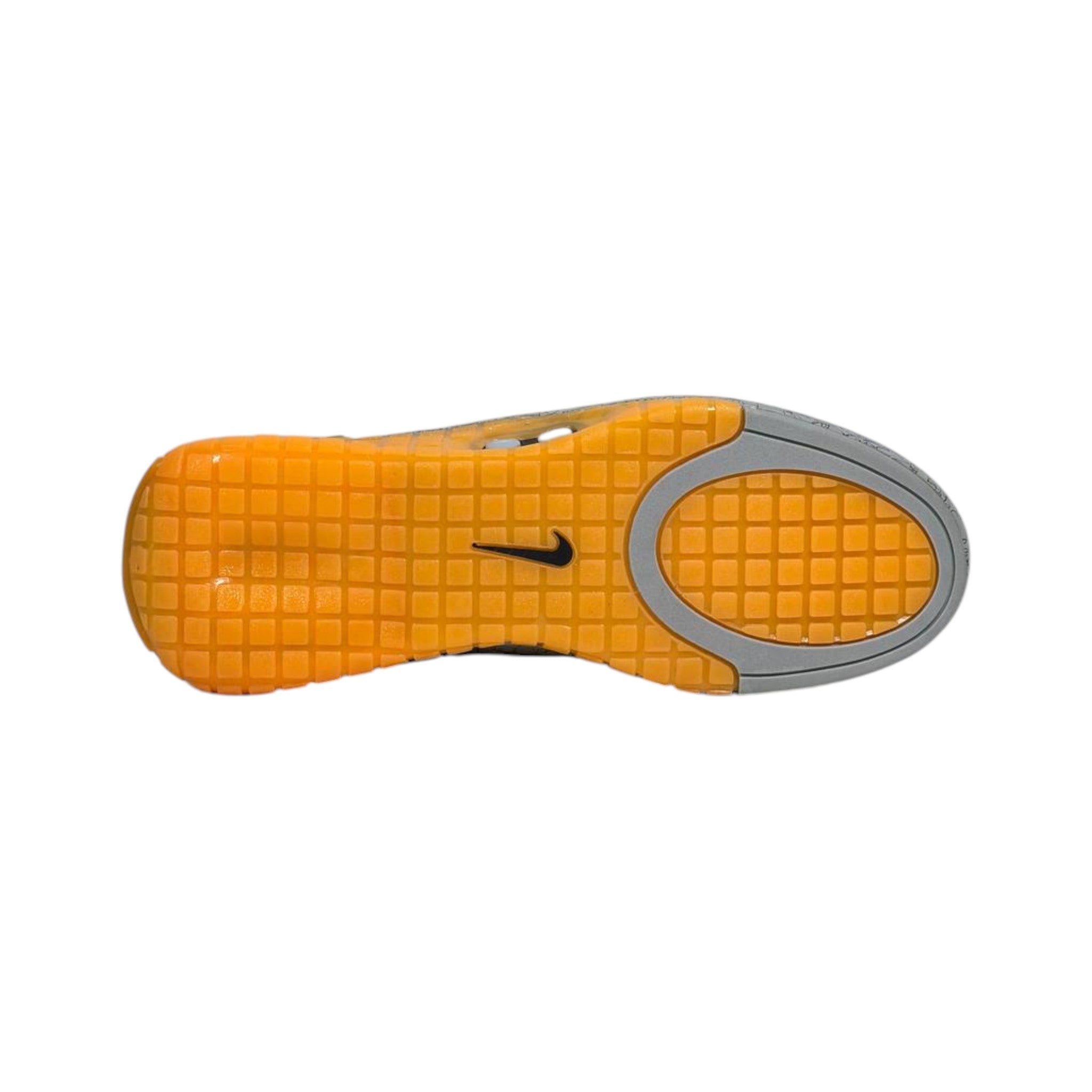 🩶🟡 Nike Air Max Slip-On Sneakers – Grey Volt Edition 👟⚡