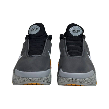 🩶🟡 Nike Air Max Slip-On Sneakers – Grey Volt Edition 👟⚡