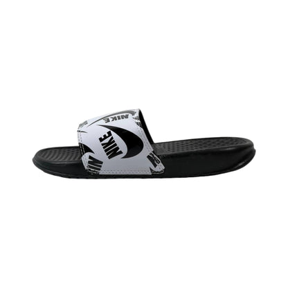 ⚡ Nike Benassi Allover Logo Slides – Bold Comfort, Iconic Style