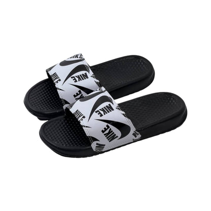 ⚡ Nike Benassi Allover Logo Slides – Bold Comfort, Iconic Style
