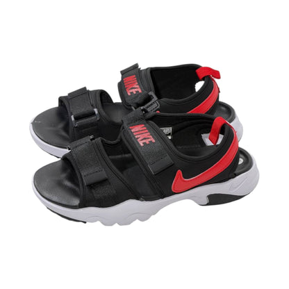 🔥 Nike Canyon Sport Sandals – Black & Red Adventure Edition