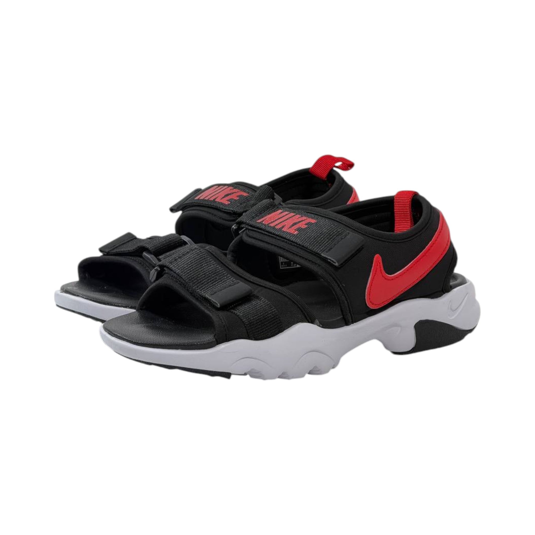 🔥 Nike Canyon Sport Sandals – Black & Red Adventure Edition