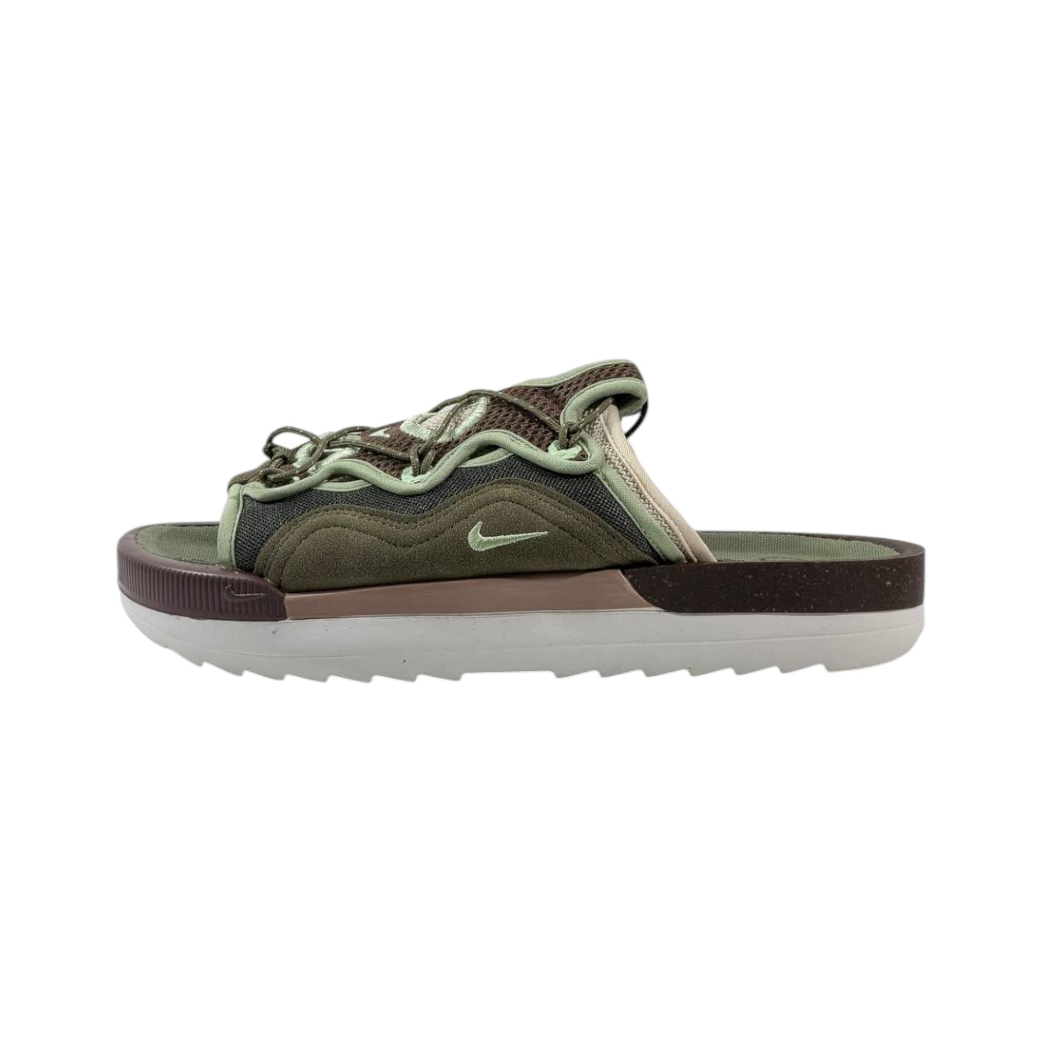 Nike Canyon Trek Slides – Olive Terrain Edition 🌿⚡
