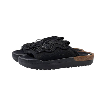 Nike Canyon Trek Slides – Triple Black Edition 🖤⚡