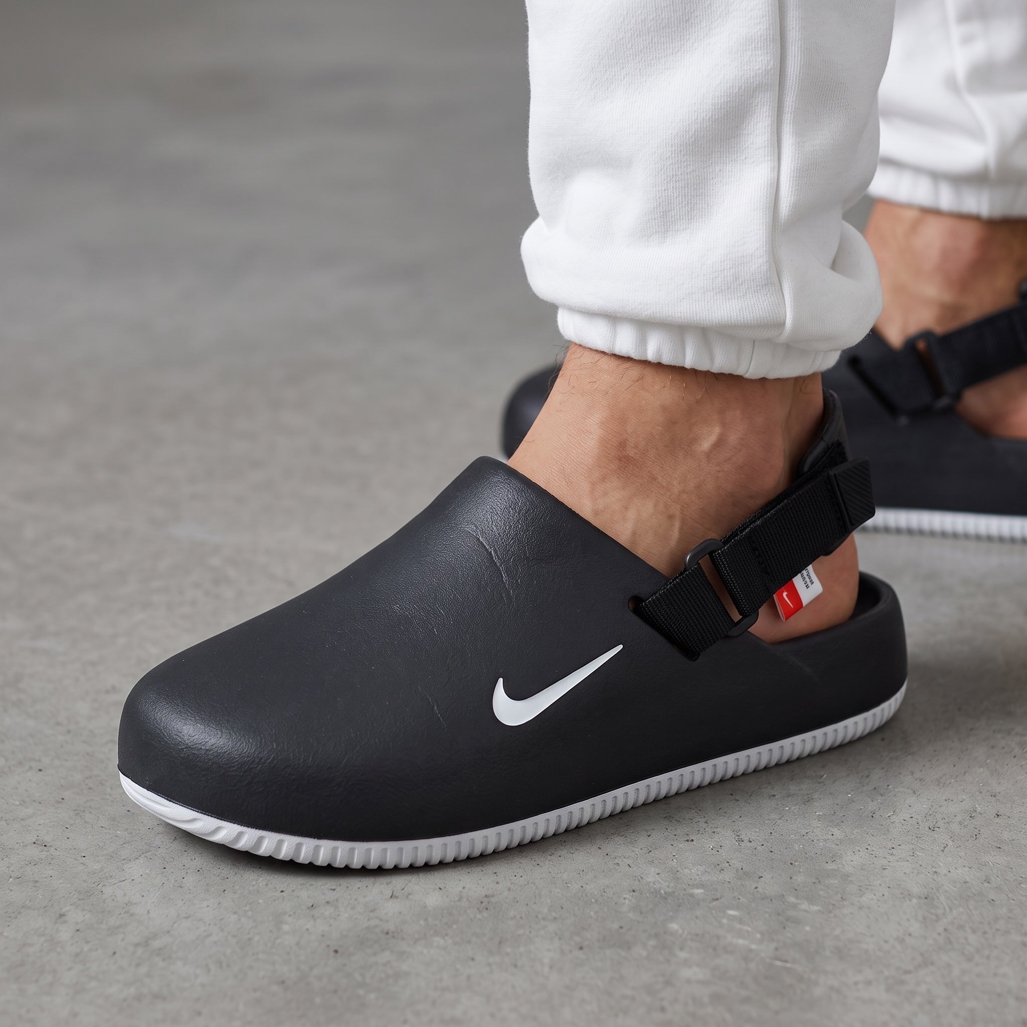 Nike Casual Slip-On Clog – Black Comfort 🖤👟